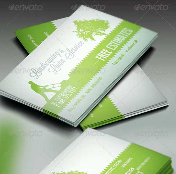 Landscaping Business Card Template